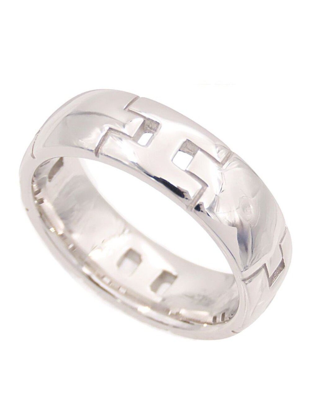 Hermes Hercules Ring Petit Model White Gold 18k
